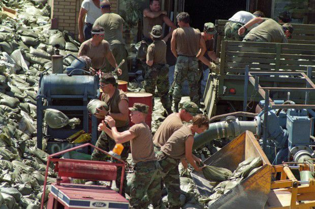 The Great Flood of 1993: July 23, 1993